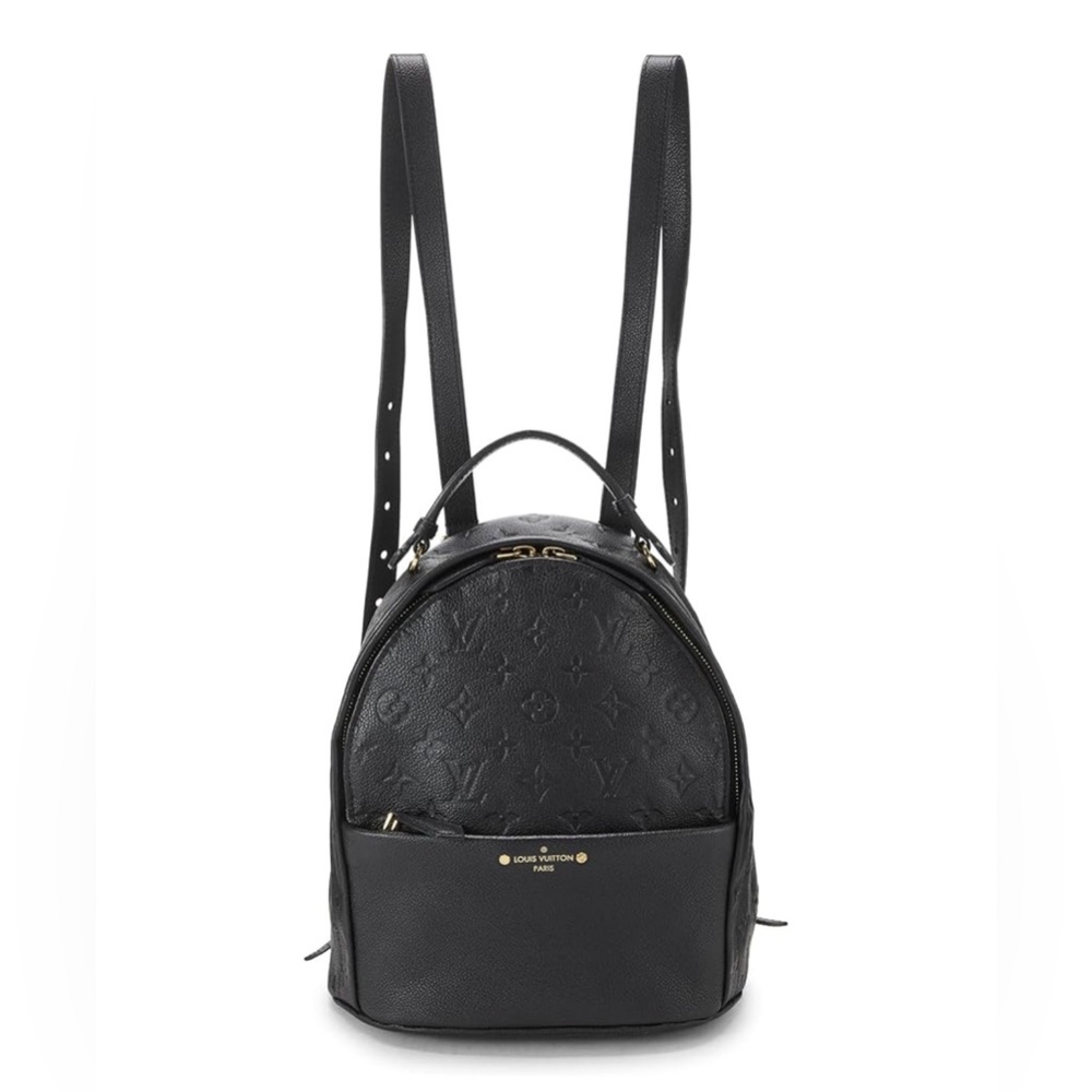 Louis Vuitton | Black Monogram Empreinte Sorbonne Backpack, Black